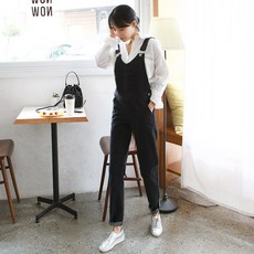 후아유멜빵바지