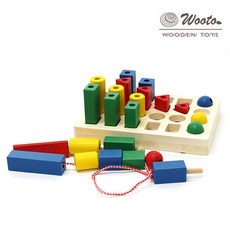 도형막대실꿰기