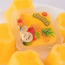 체리쉬 망고 푸딩 젤리 405g CHERISH, 1개