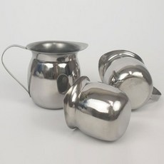 스테인레스 [2개묶음] 계량 스텐컵 240ml 샷잔 2개 8oz 에스프레소 커피 IWCE4534, 1개, 1개