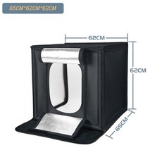 45 65 80cm 사진 스튜디오 조명 박스 밝기 조절 가능 배경 촬영 5Pcs 보드 포함, [02] 65x65cm