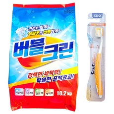 버블크린 가루세제 10.2kg X 1개 + 크리오 미세모치솔 1개 증정