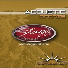 Stagg AC 12ST BR 12 스트링 어쿠스틱 기타 스트링 엑스트라 라이트