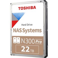 하드디스크 하드 내장 HDD 추가 도시바 N300 12TB NAS 3.5인치 드라이브 CMR SATA 6Gbs 7200RPM 512MB 캐시 HDWG51CXZSTA, 22 TB_Medium or Large Business - 도시바n300