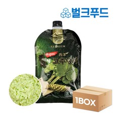청비 알맹이 생와사비 1박스(700g x 12팩) 대용량 업소용 와사비 고추냉이, 12개, 700g