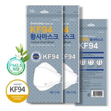 에브리데이 kf94 미세먼지마스크 대형 30매(1매당 620원), 5매입, 6개
