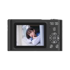 AMW 카드 기계 카메라 휴대용 CCD 카메라 비디오 게임 다기능 엔트리 레벨 카메라 + 32g 메모리 카드 + 카드 리더, 블랙 (32G 메모리 카드 + 카드 리더 포함)