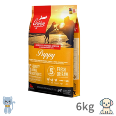 오리젠 독 강아지 퍼피 건식사료, 6kg, 2개, 칠면조