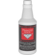 DIAMOND MAGIC - Water Spot & Multi-Purpose Cleaner (20 Ounces) Clean with The Power of Genuine Diamonds! Professional Cleaner/Hard Water Stain Remove, 1, Red 20 Fl Oz (Pack of 1)