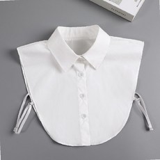 4컬러 기본 셔츠 레이어드 카라 넥케이프