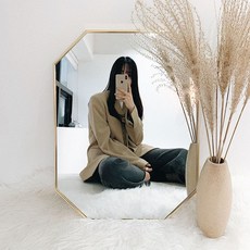 [브래그디자인] 450x600 팔각 거울 (골드 외 5종), 1. 골드