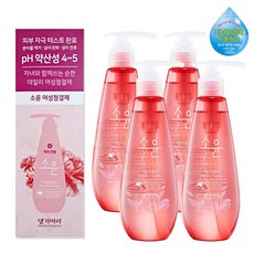 댕기머리 소윤 약산성 여성청결제 250ml, 4개