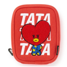 라인프렌즈 BT21 TATA 바이트 부클 멀티 파우치 Line Friends BT21 TATA Multi Pouch