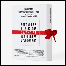 세븐틴 시즌그리팅 2025 / SEVENTEEN 2025 SEASON'S GREETINGS / 스티커팩+핸디캘린더+디지털코드세트+다이어리+DAY-OFF 노트 ~ 상품 이미지