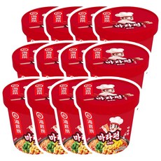 하이디라오 마라펀 큰컵 100g, 12개