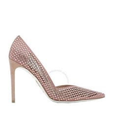  Rene Caovilla 르네 카오빌라 여성 Blush Crystal Pointed-Toe Pumps 펌프스 Brand Size 38 ( US 8 ) 