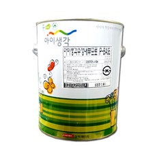 아이생각 내부 3.8L 조색 수성 친환경 DIY, 0.기본백색, 3800ml, 1개