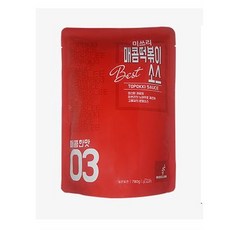 미쓰리 떡볶이 영업용 분말소스 요리소스 03 매콤맛 780g, 3개