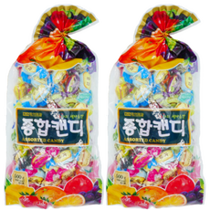 동아제과 디저트종합캔디, 500g, 2개