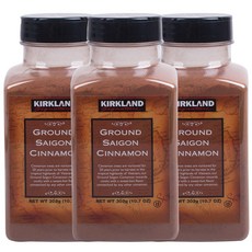 (코스트코) 커클랜드 시나몬파우더 계피가루 303g, 3개
