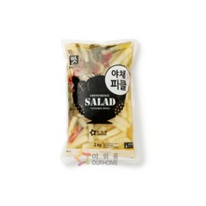 베스트식품 아워홈 야채피클II 행복한맛남 1팩 2kg 한박스