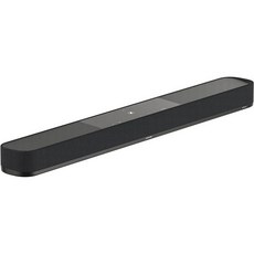 젠하이저 Senneheiser AmBEO Soundbar Plus 이머시브 3D 서라운드 가상 7.1.4 스피커 내장 듀얼 서브 우퍼 고급 스트림 Night Mode 블랙