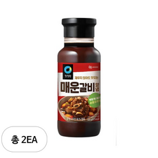 청정원 매운갈비 양념, 500g, 2개