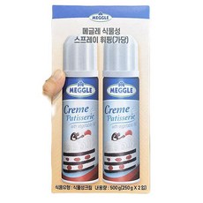 메글레 일반포장 메글레 식물성 휘핑크림 250g, 500g, 1개