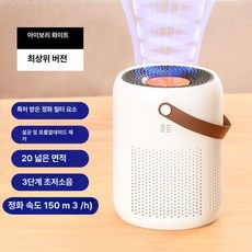 USB 소형 공기정화기 정화기 휴대용 공기청정기 책상용 포름알데히드 제거 HEPA 필터, AP07 플러그인 모델 신품 포함 3년 보증