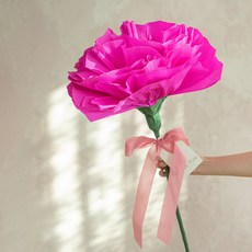 페이퍼플라워점보장미꽃다발