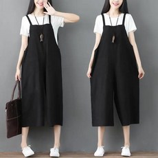 오버핏점프수트