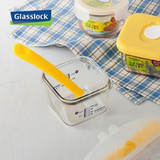 글라스락 듀얼 실리콘 스푼 1조 (옐로우), 색상