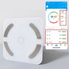 박나래체중계 어플연동 스마트 체지방 측정기
