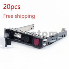 [해외] 20 PCS HP G8 GEN8 GEN9 G9 DL380 DL360 DL160 DL385 캐디 브래킷 2.51 용 651687 &QUOT;SASSATA 스왑 HDD 트레이, 상세내용표시
