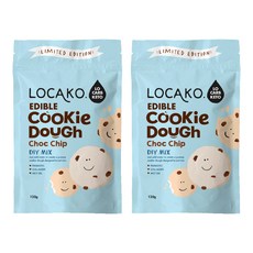 로카코 (Locako) 에디블 쿠키 도우 120g X 2개, 1세트, 240g