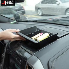 JHO 대시 보드 패널 보관함 포드 F150 랩터 용 차량 주최자 컨테이너 2015-2020 LIMITED XLT 2019 2018 2017 액세서리, 1개