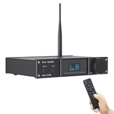 Fosi Audio DA2120C Bluetooth 5.0 앰프 120Wx 2 스테레오 고화질 2.1 채널 스트림 atX 24비트192 kHz D 클래스의 소형 기능을 통합한 USB DAC 동축 광학 지원 서브우퍼 - zendac