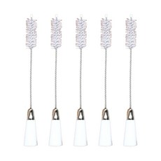 내구성이 뛰어난 재봉틀 청소 브러시 먼지 제거 도구 부드럽고 오래 지속됩니다, 양끝브러쉬1, 1개