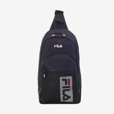 휠라 키즈 세로 리니어 메쉬 슬링백 _FK3BAC1601XBLK 공용 백팩/책가방