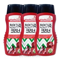 불스원 천연가죽 크리너, 3개, 300ml