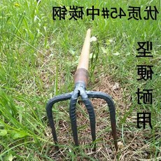 쟁기 전동 굴삭기 공구 농업 갈퀴 농업공구 금속 제초 매직기기 농촌용 황무지개선 소나무 ., T02-삼치 스몰사이즈 해로우 벨트 1.2미터 나무망치