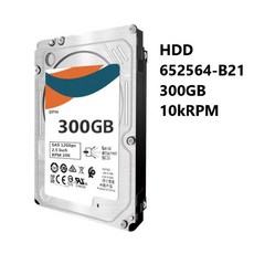 핫스왑 엔터프라이즈 하드 드라이브 H PEProliant Gen8 Gen10 서버용 HDD 652564B21 300GB 10kRPM 2.5 인, 01 652564B21 300GB - 서버용hdd