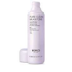 Kiko 키코 퓨어 클린 밀크 & 톤 클렌징 밀크 & 토닉 로션 200 ml, none, 상세페이지참조