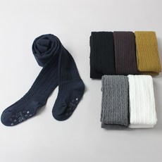 신생아꽈배기타이즈