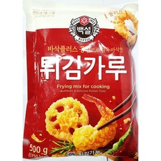 [사자몰] 튀김가루(백설 500g) X20