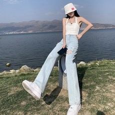 골반뽕청바지