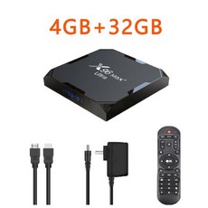TV 셋톱 박스 스마트 수신기 OTT X96 맥스 플러스 Tv 안드로이드 11 Amlogic S905X4 쿼드 코어 4K TVBOX AV1 듀얼 와이파이 USB3.0 HD 8K 미, 26) 영국 플러그 4G 32G Normal Remo