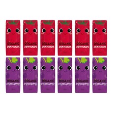 오가닉유기농 쁘니트니125ml 각6개씩 (총12팩), 12개, 125ml