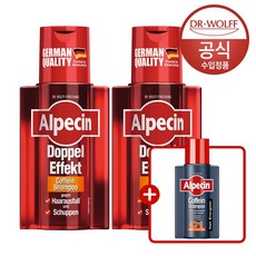 알페신 더블이펙트 카페인 샴푸 (지성용) 200ml x2, 상세 설명 참조