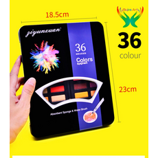  수채색연필24 수채화 물감 36 수채색연필24색, 36 color pink box 